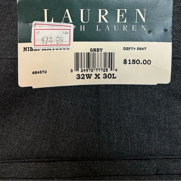 Lauren Ralph Lauren Total Comfort Suit Separates | P 32w X 30L - Picture 2 of 8